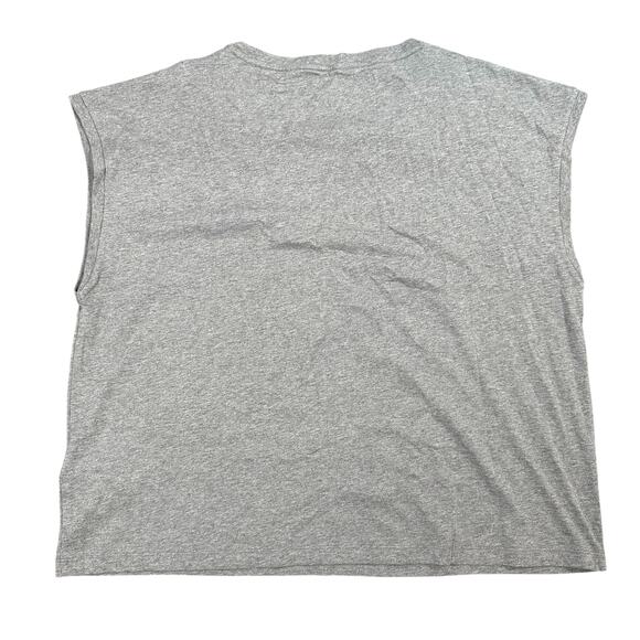 Abercrombie and Fitch Women's A&F Essentials Grey V Neck T Shirt Size XL - Picture 2 of 5